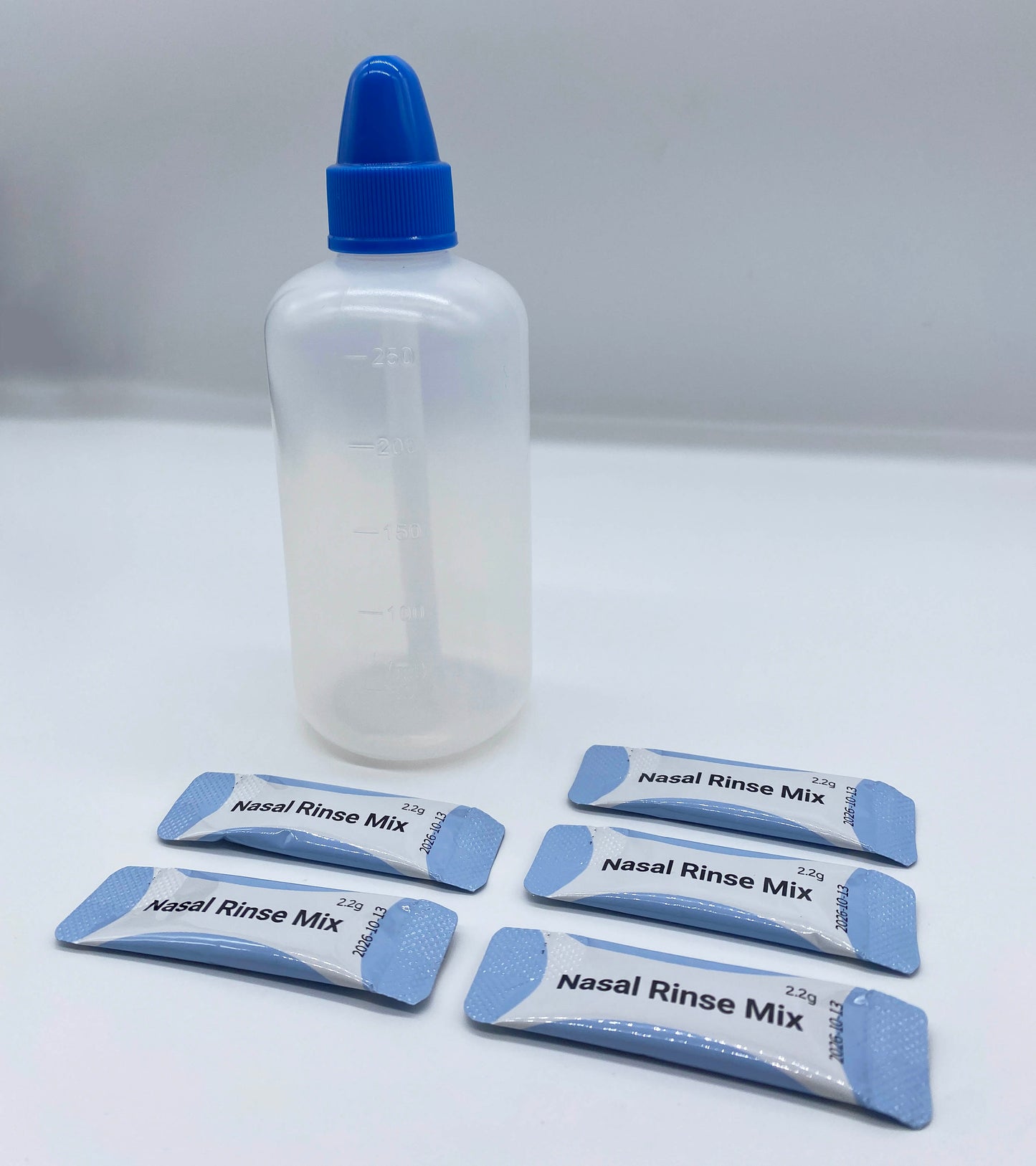 1 Botella de lavado e irrigación nasal. 250ML