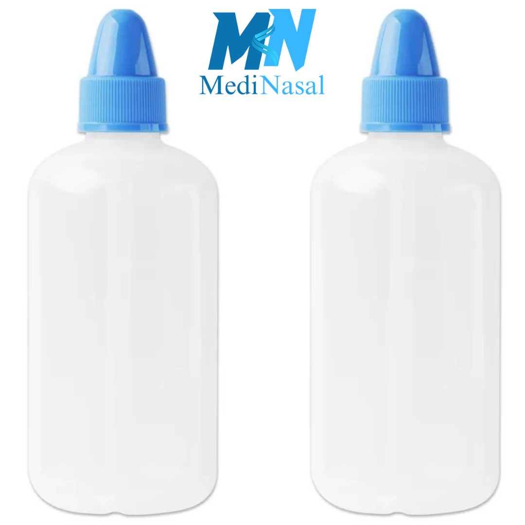 2 Botella de lavado nasal y 30 Sobres de enjuague nasal