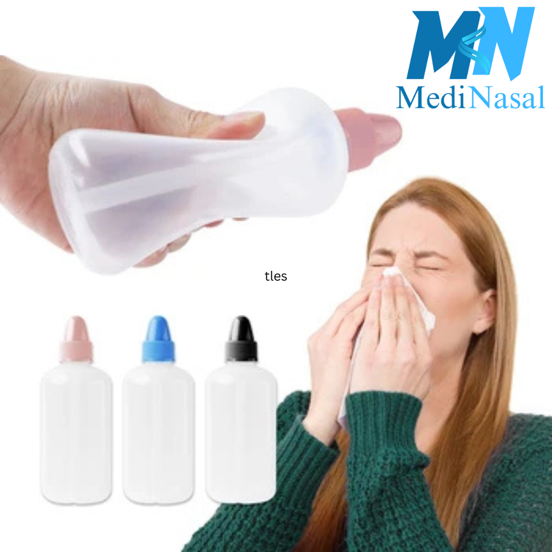 1 Botella de lavado e irrigación nasal. 250ML