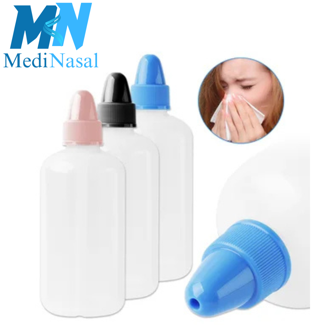 1 Botella de lavado e irrigación nasal. 250ML
