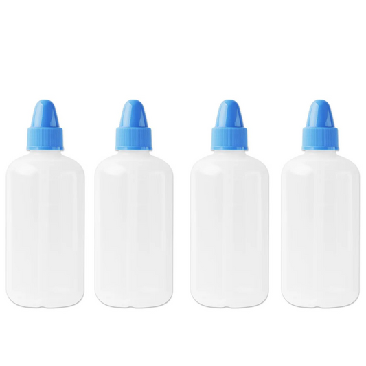 4 Botellas de lavado e irrigación nasal. 250ML
