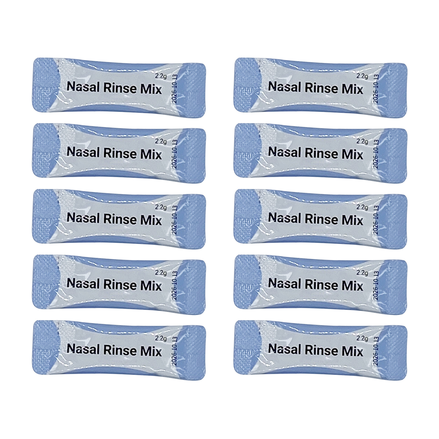 1 Botella de lavado nasal y 10 Sobres de enjuague nasal